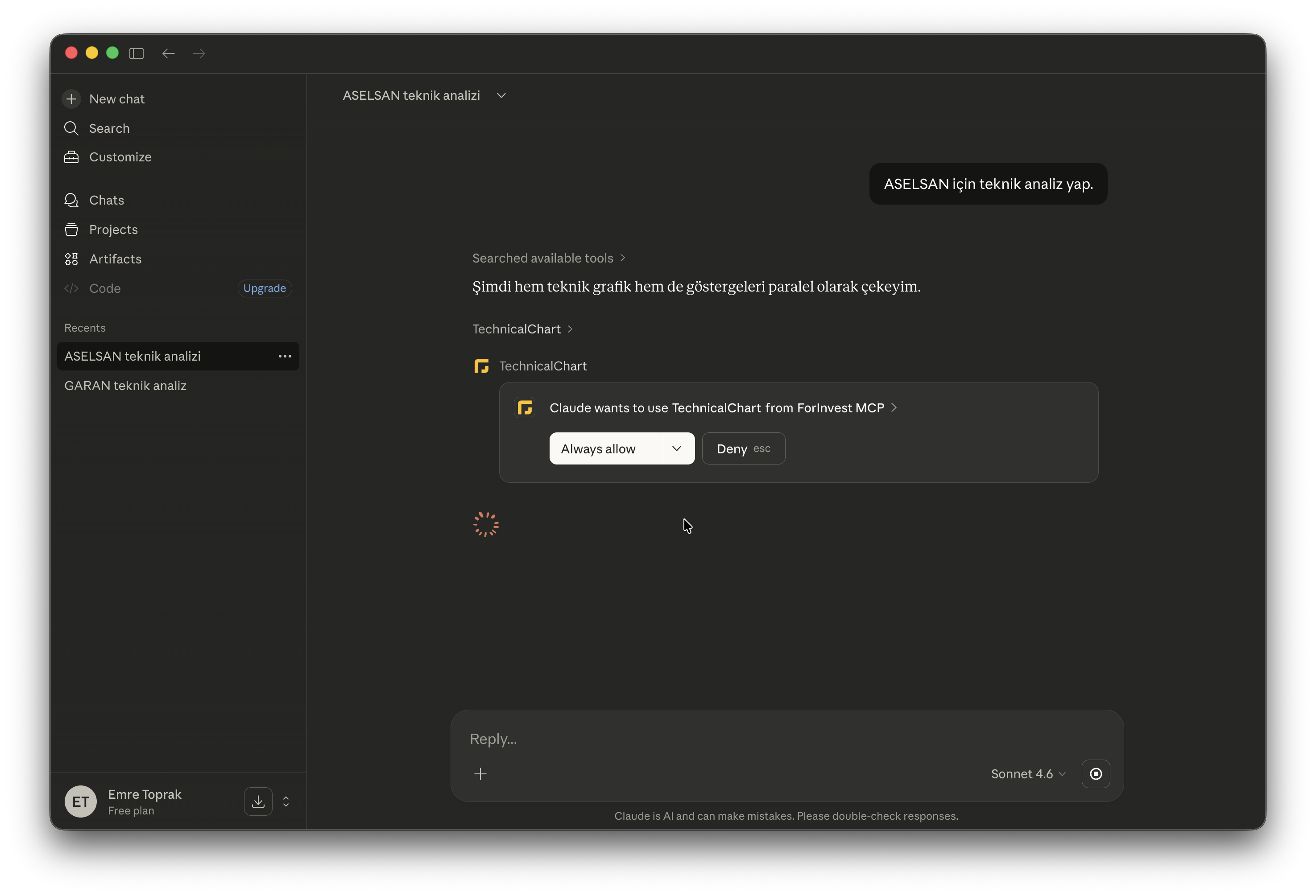 Claude Desktop — Approve MCP tool permissions